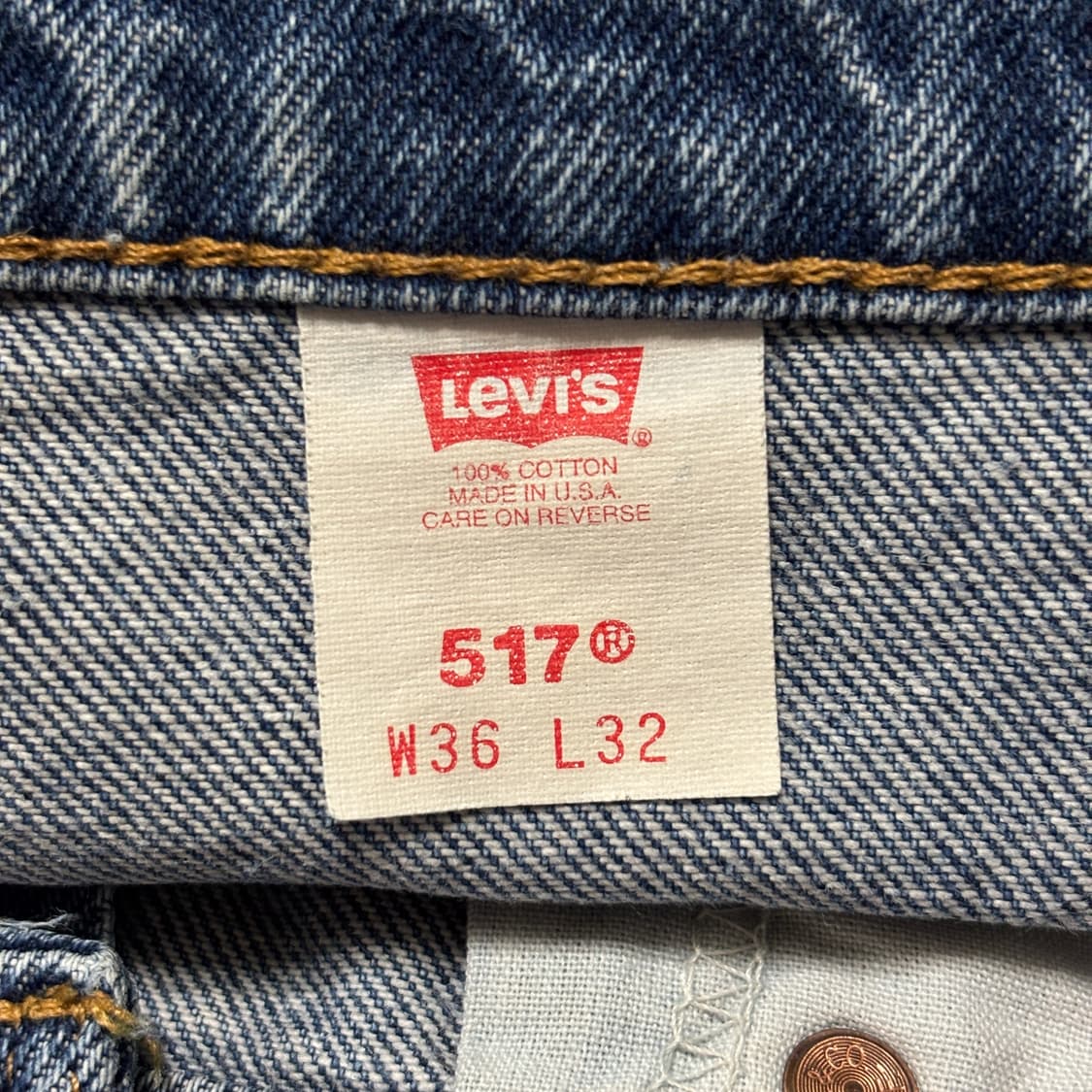 90s 빈티지 리바이스 517 허리44.5cm 상품이미지7