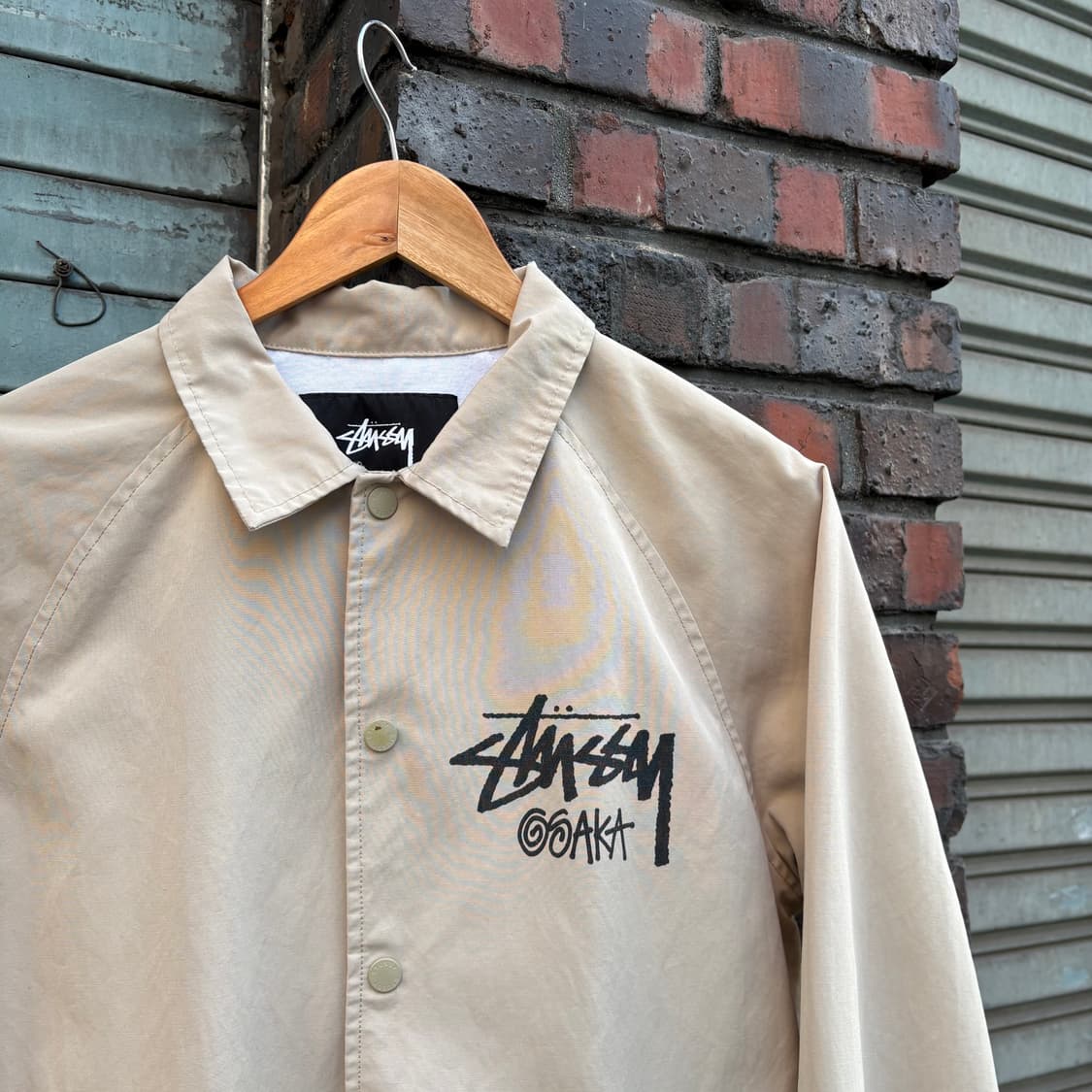 스투시 오사카 베이지 코치자켓 상품이미지2