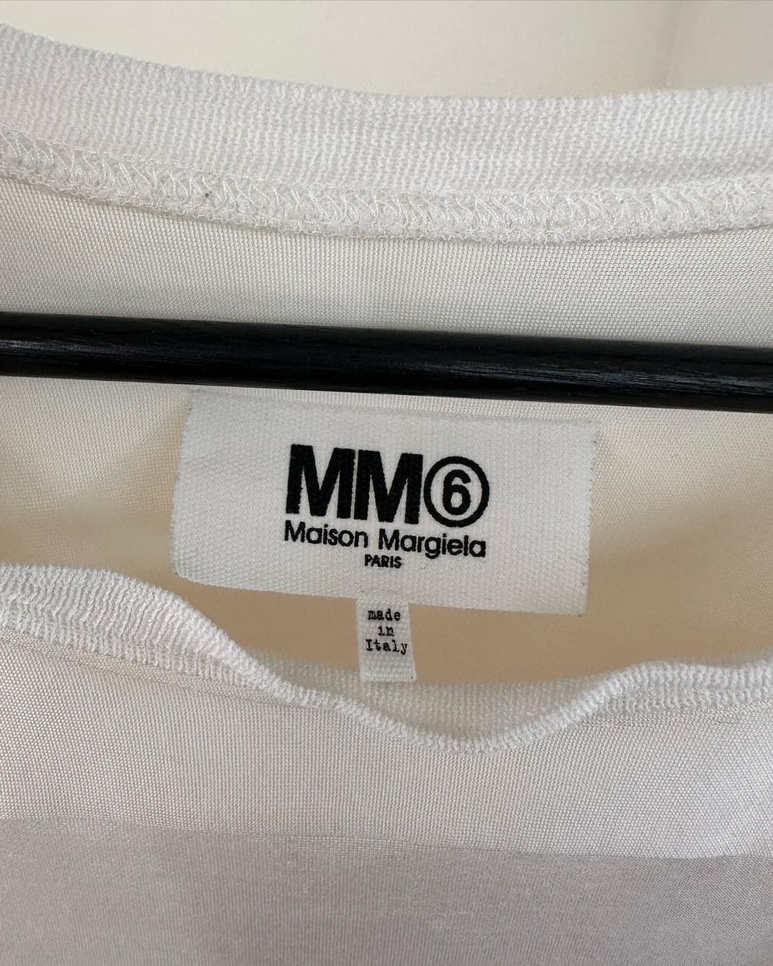 MM6 메종 마르지엘라 애너브 라인 하프티  상품이미지7