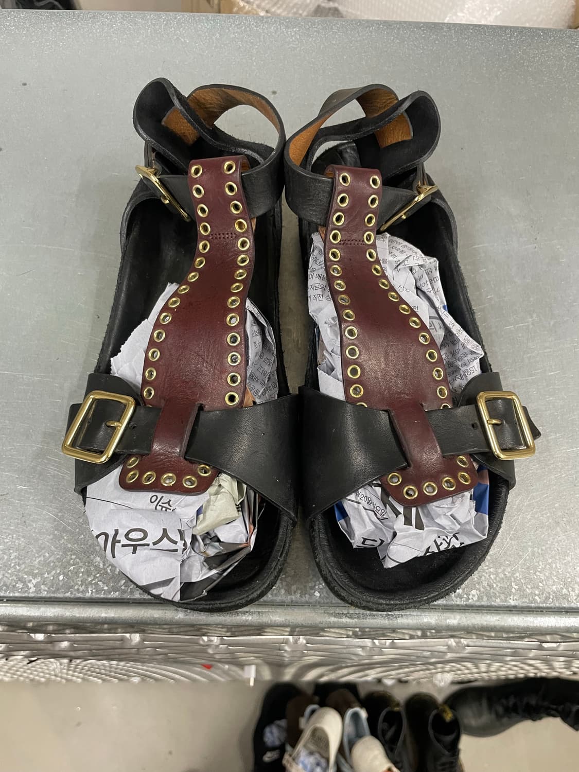 이자벨마랑 레니오 스터드 샌들 40 (gr-4269) 상품이미지5