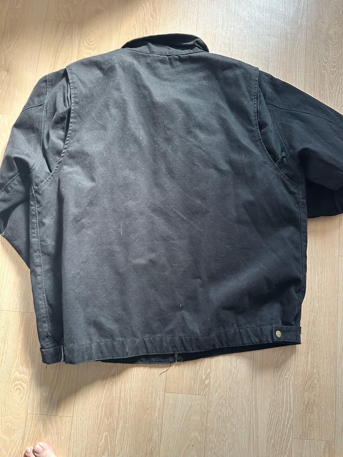 빈티지 블랙 워크자켓 칼하트맛 상품이미지4