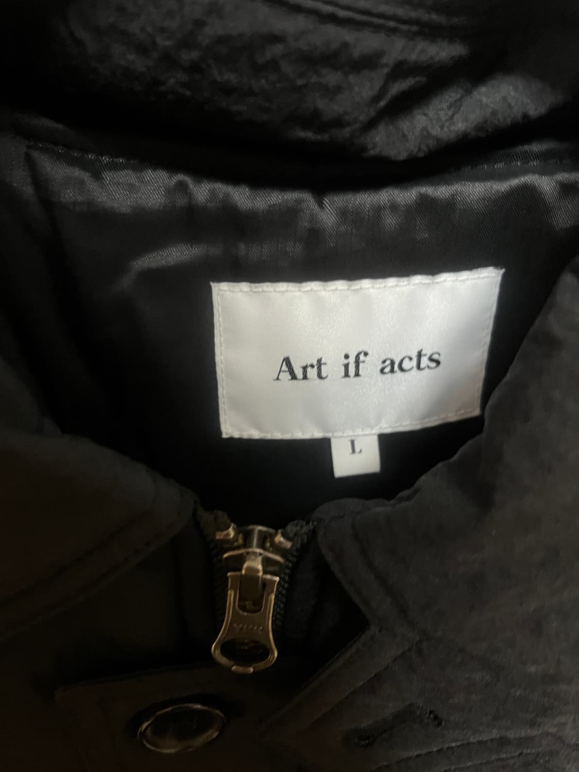 Art if acts 아트이프액츠 블랙 ma-1 L 상품이미지3