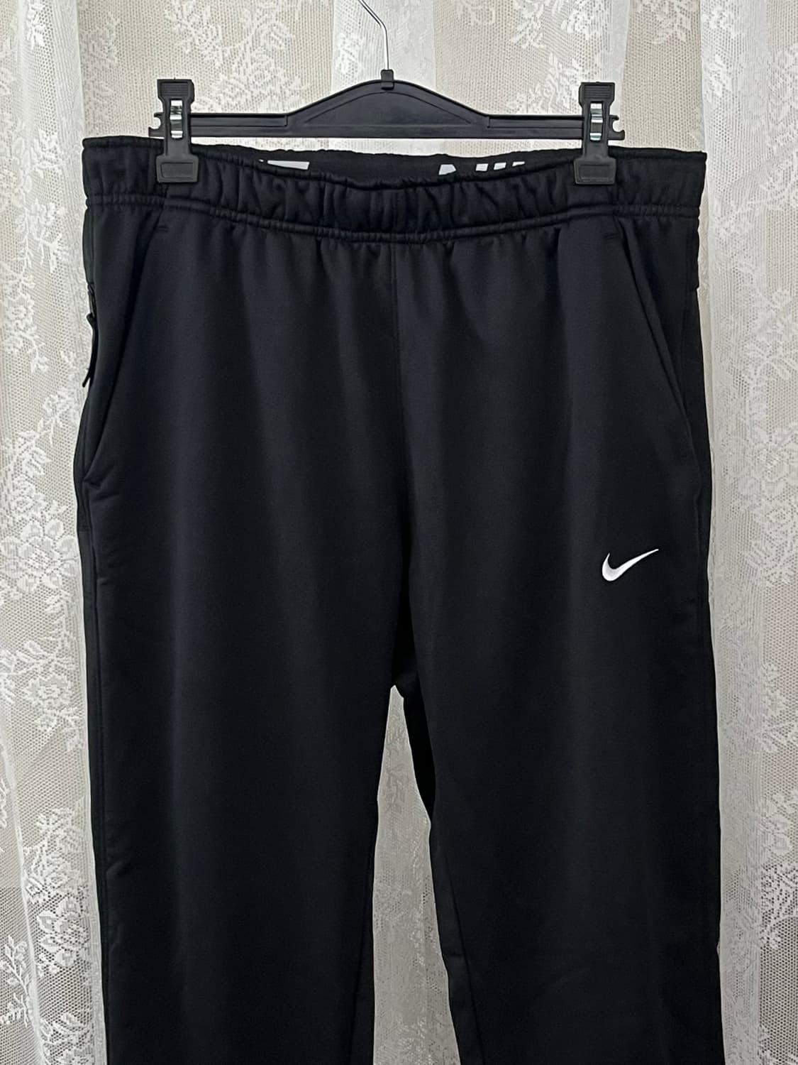 L) 나이키 써마핏 기모 트레이닝 팬츠 블랙 상품이미지3