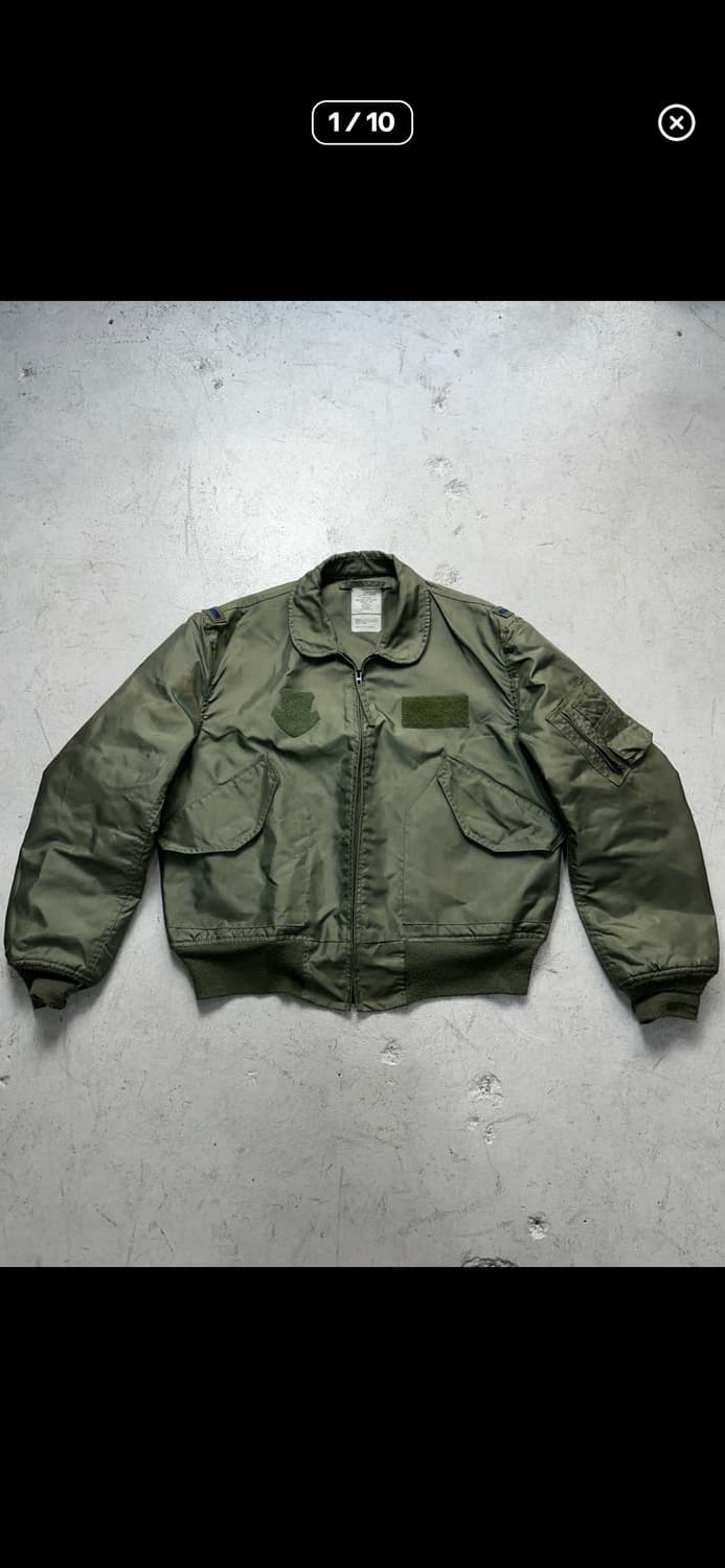 OO'S OG US NAVY CWU 36 항공 자켓 오리지널 CWU 자켓 상품이미지1