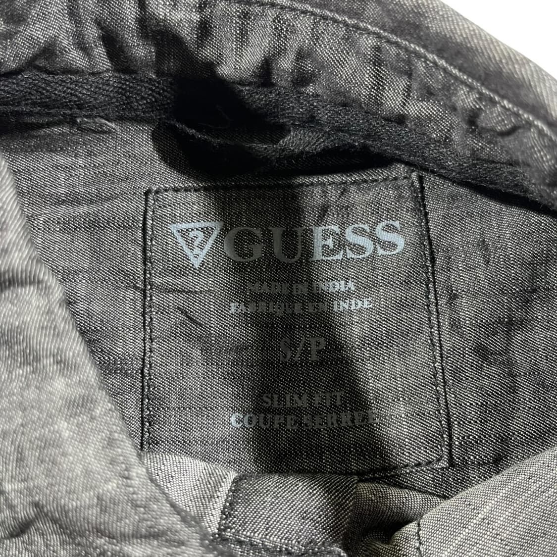 [Guess] 게스 샴브레이 웨스턴 셔츠 상품이미지5