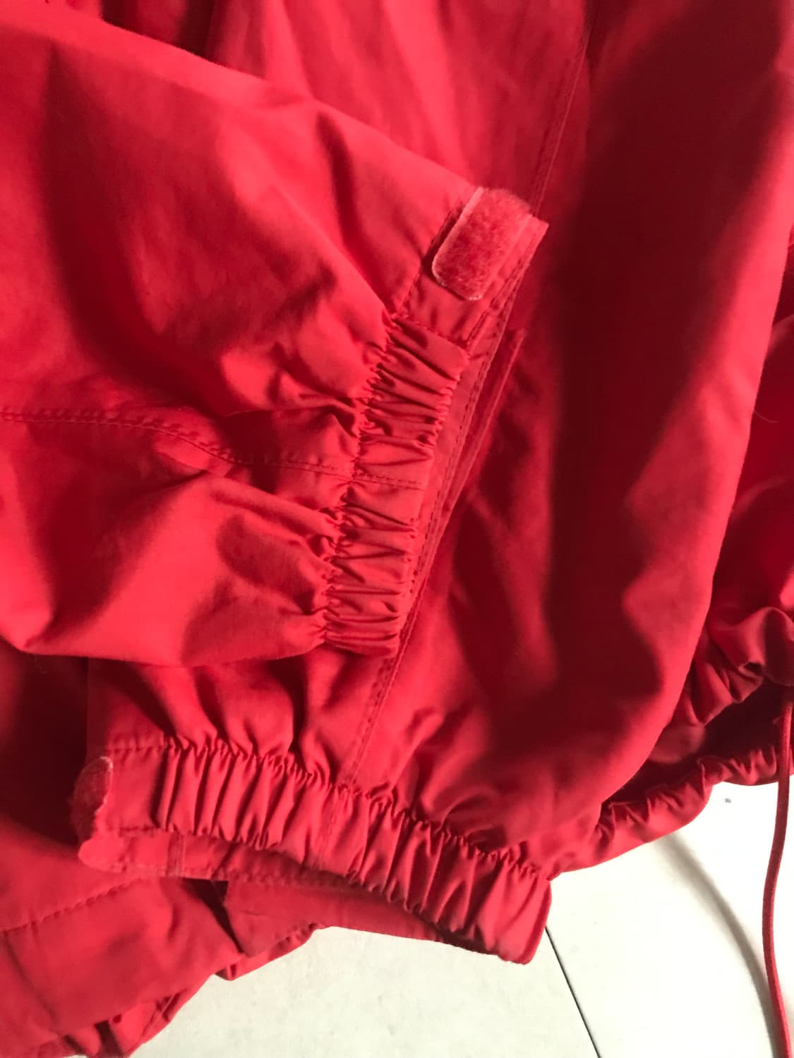 노페 레드 바람막이 상품이미지9