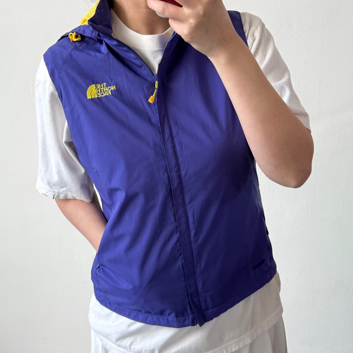 [XL] 노스페이스 퍼플 바람막이 베스트 상품이미지2