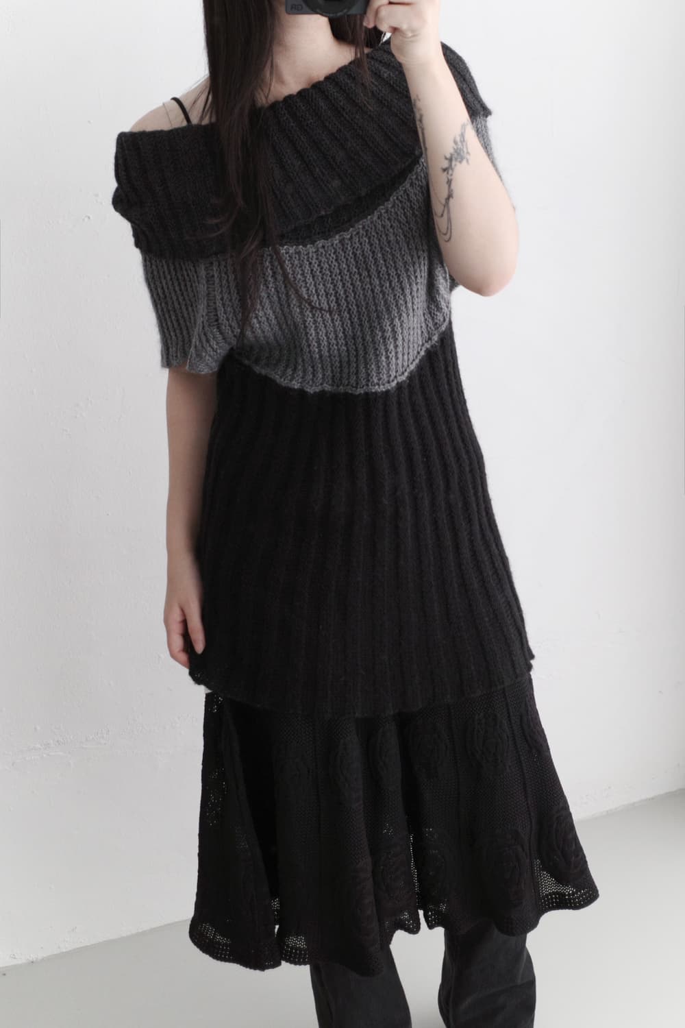 cowl knit top 상품이미지5