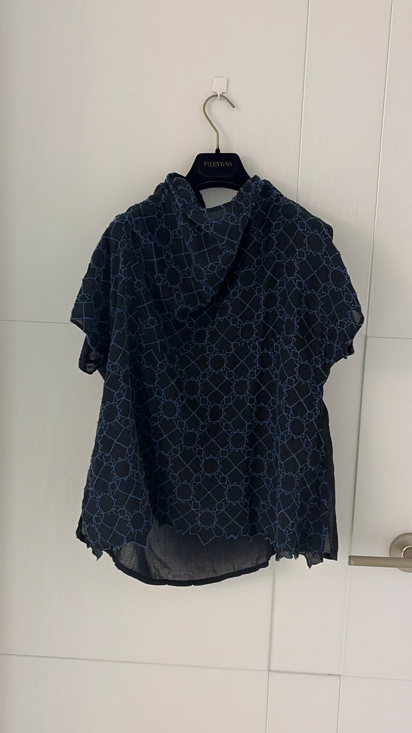 이세이미야케 플렌테이션 하이넥 블라우스 55,66 정품  상품이미지1