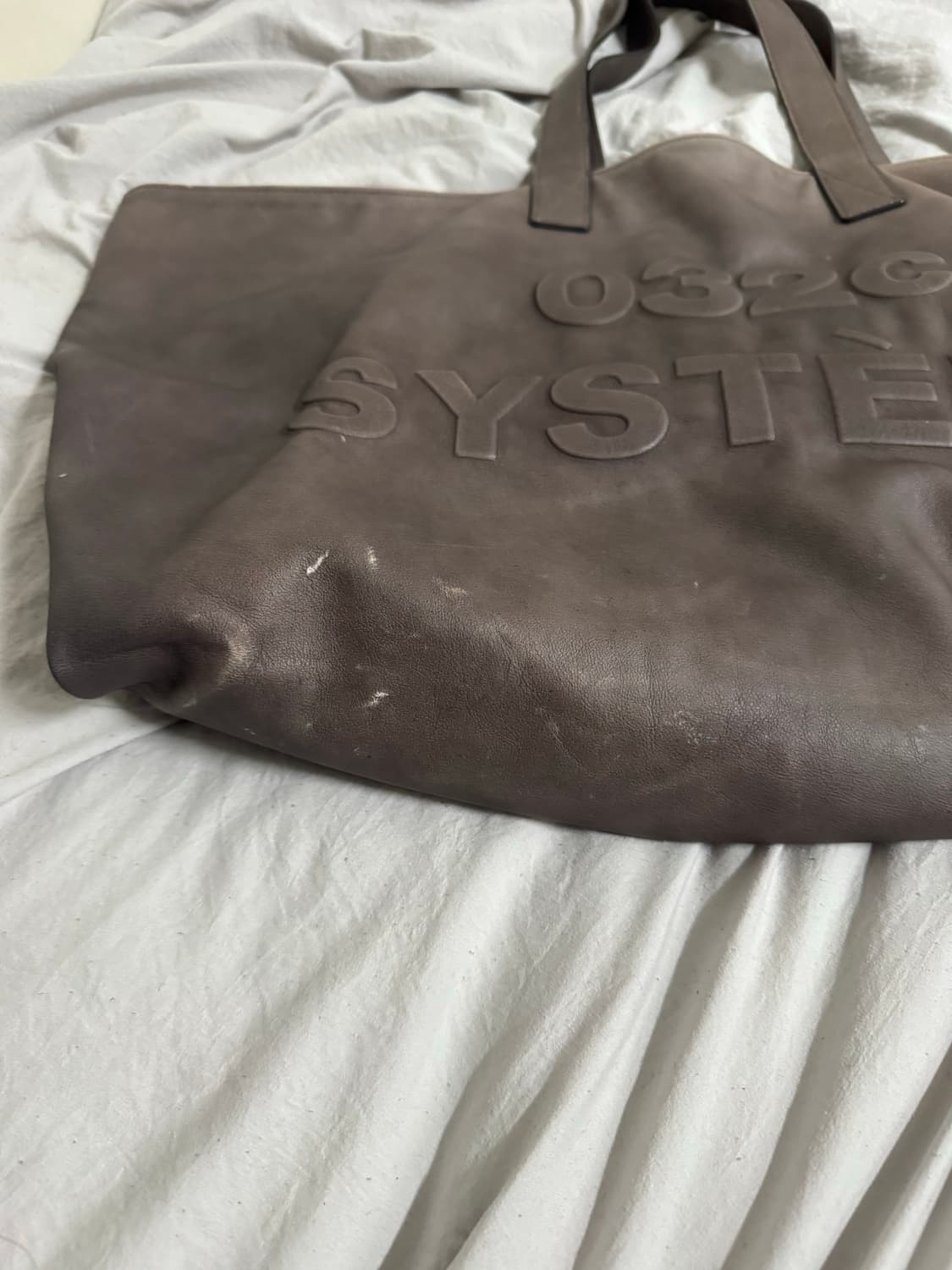 032c ghost bag 레더 백 상품이미지3