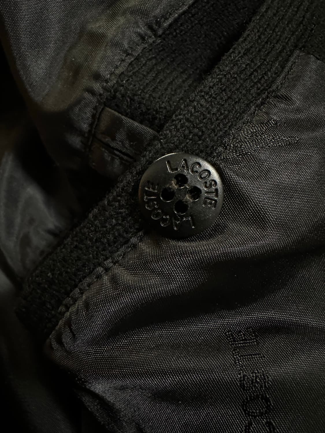 라코스테 블랙 니트 집업 가디건 상품이미지7