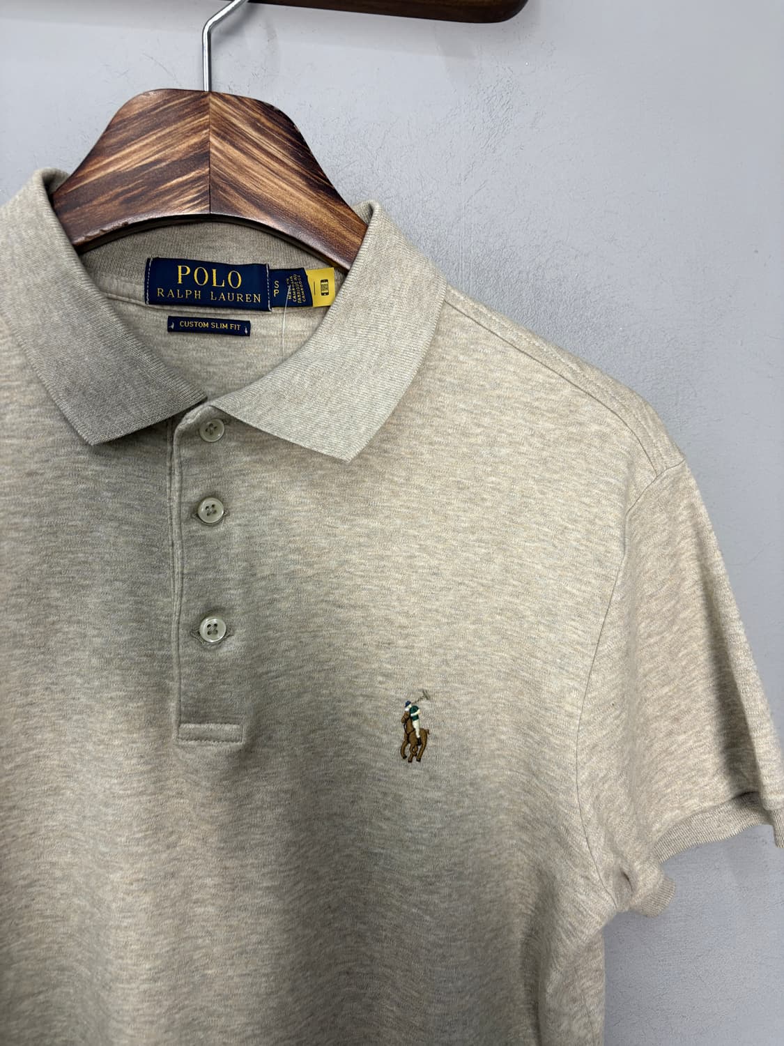 폴로 랄프로렌 포니로고 소프트코튼 베이직 카라 반팔티 A3762 상품이미지3