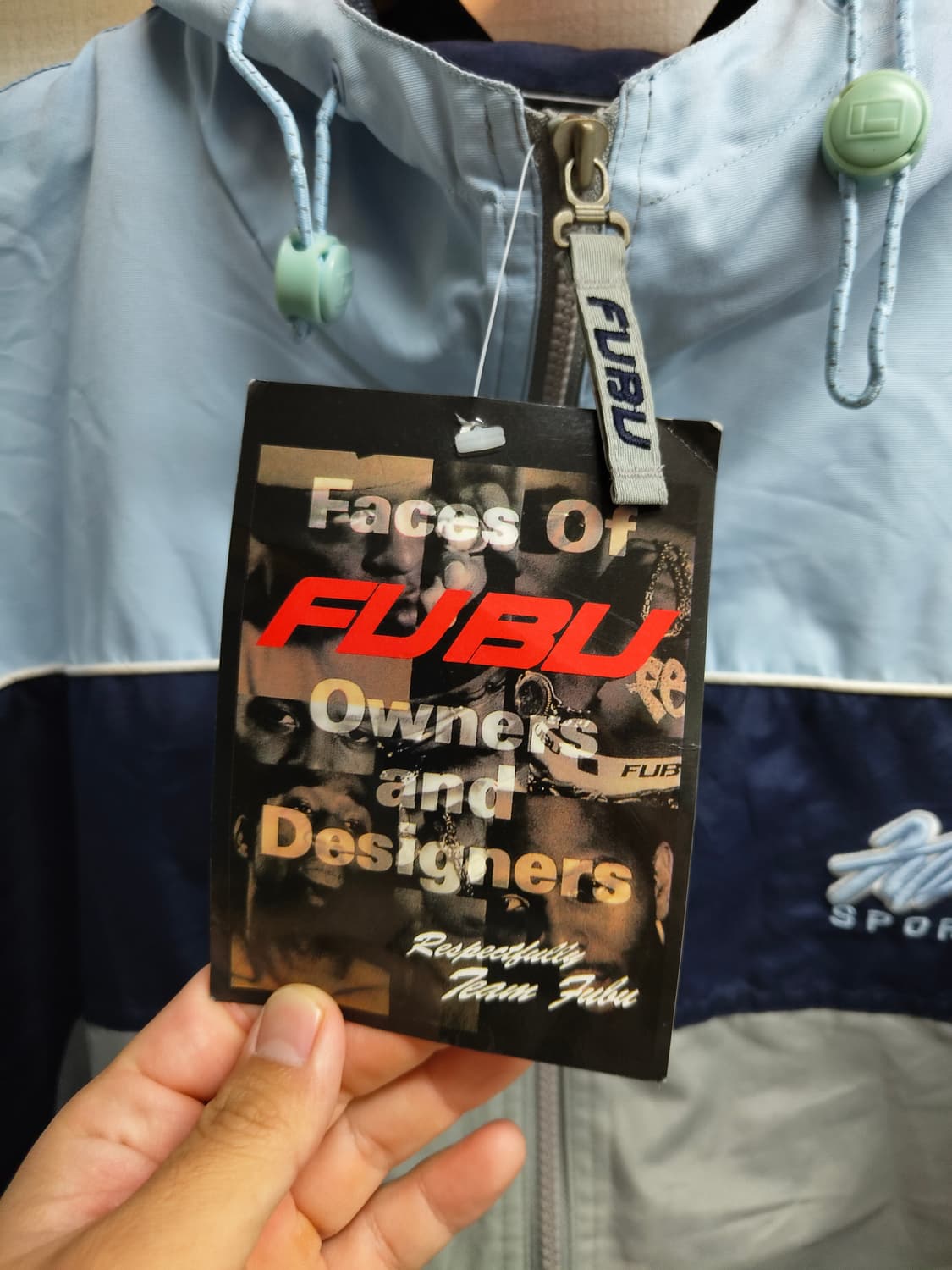 새제품 105) FUBU 푸부 올드스쿨 점퍼 팝니다 상품이미지3