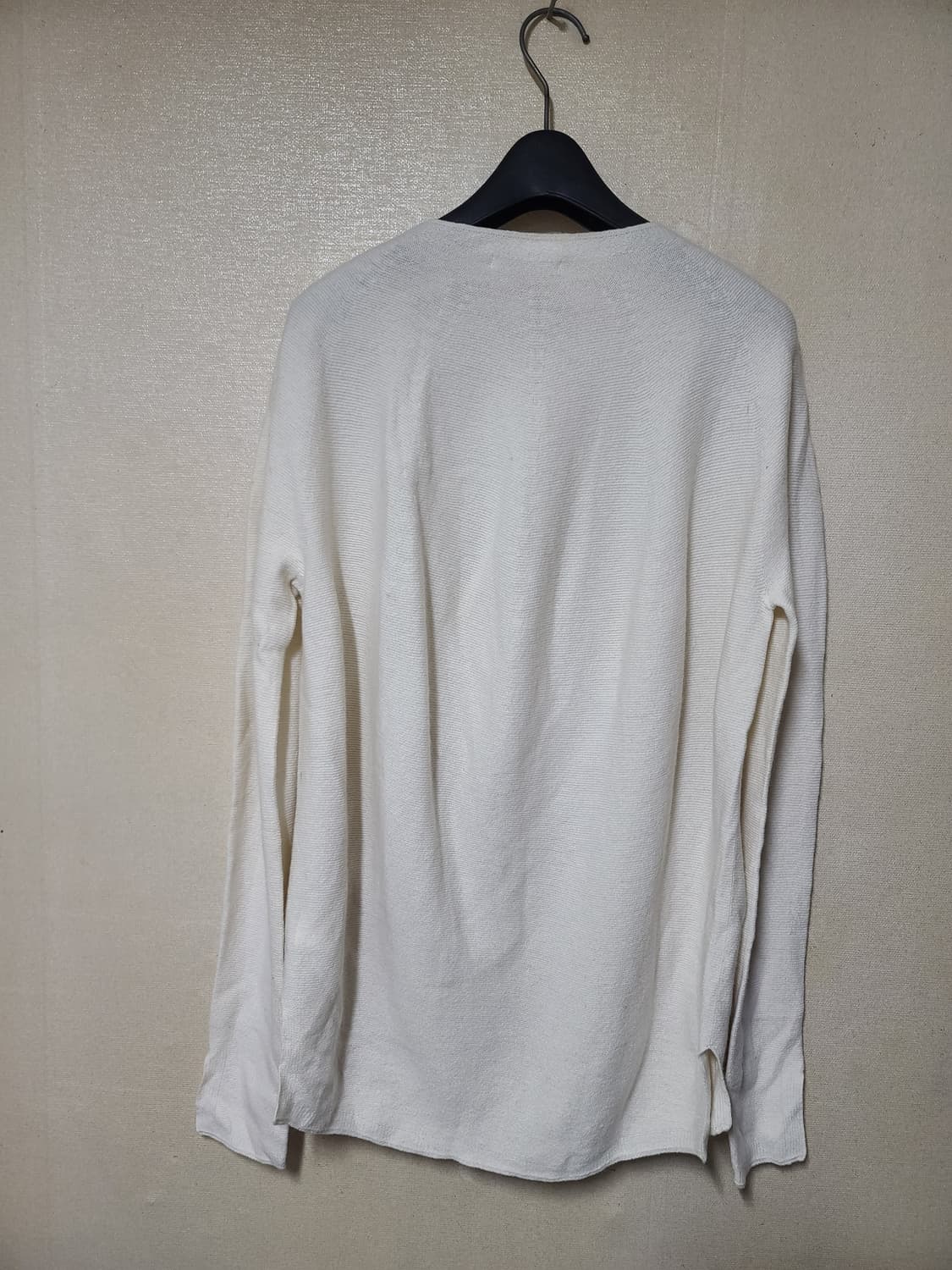 시스템 아이보리 니트 상품이미지4