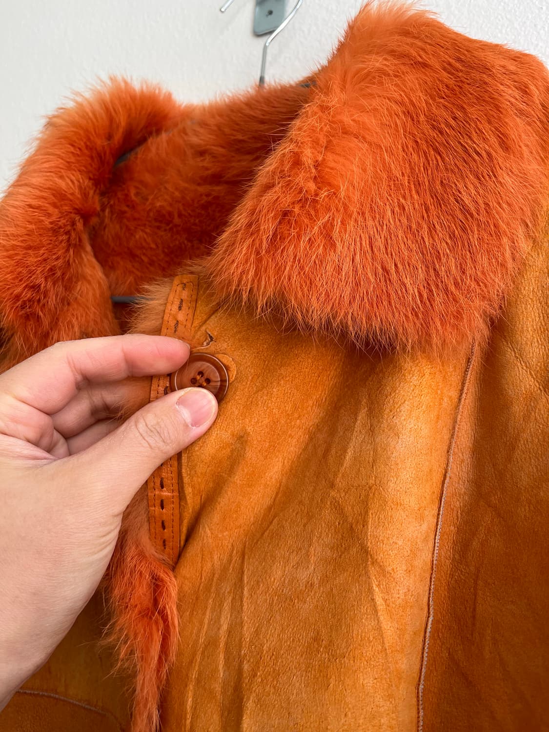 일본 빈티지 리얼레더 무스탕 자켓 상품이미지2