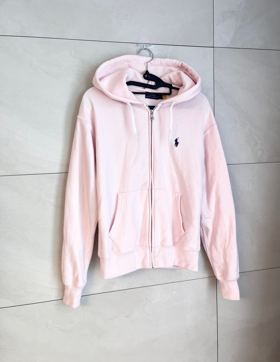 폴로랄프로렌 연핑크 딸기우유 후드집업 [S size] 상품이미지2