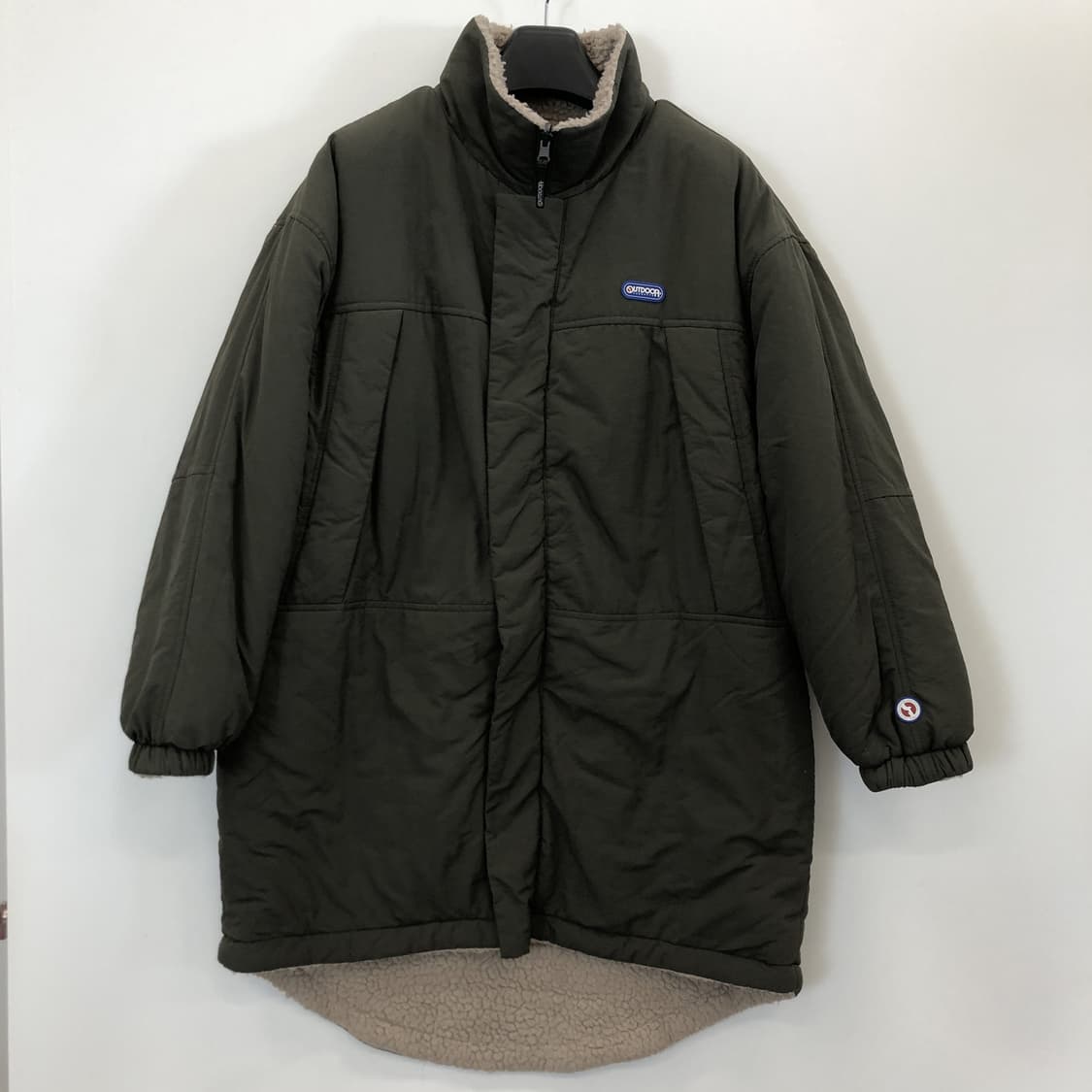 아웃도어프로덕츠 리버시블 롱플리스점퍼 M  상품이미지1