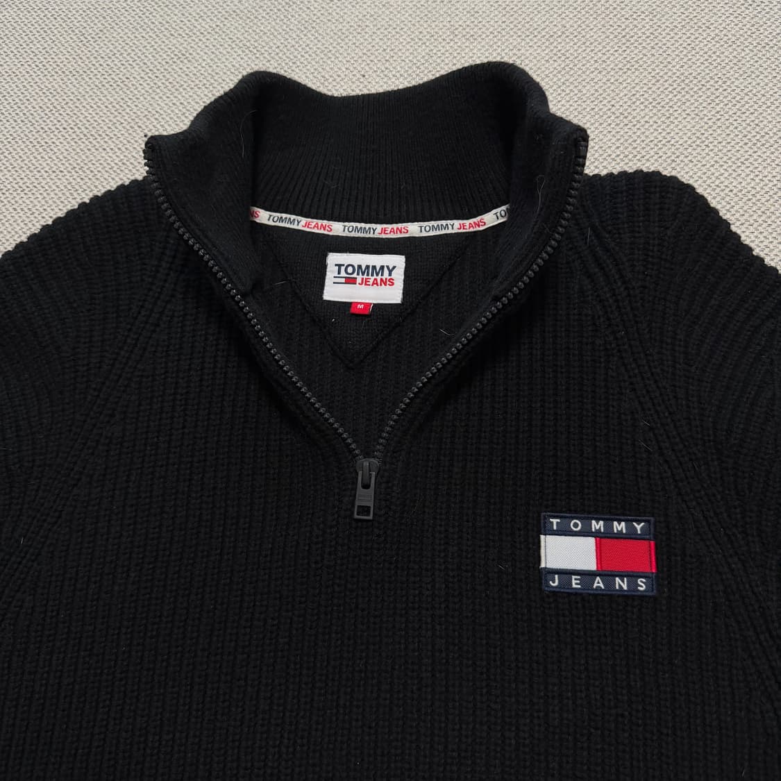 타미힐피거 하프집업 울니트 상품이미지3