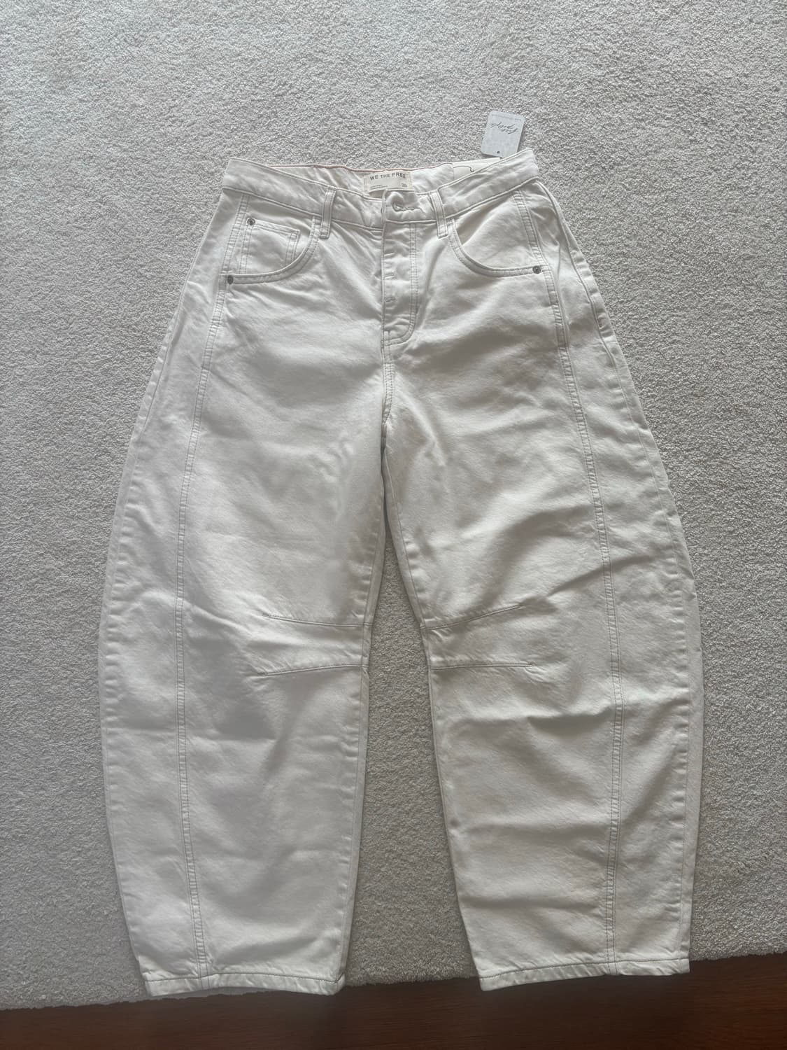 Free People 프리피플 미드라이즈 배럴진 상품이미지2
