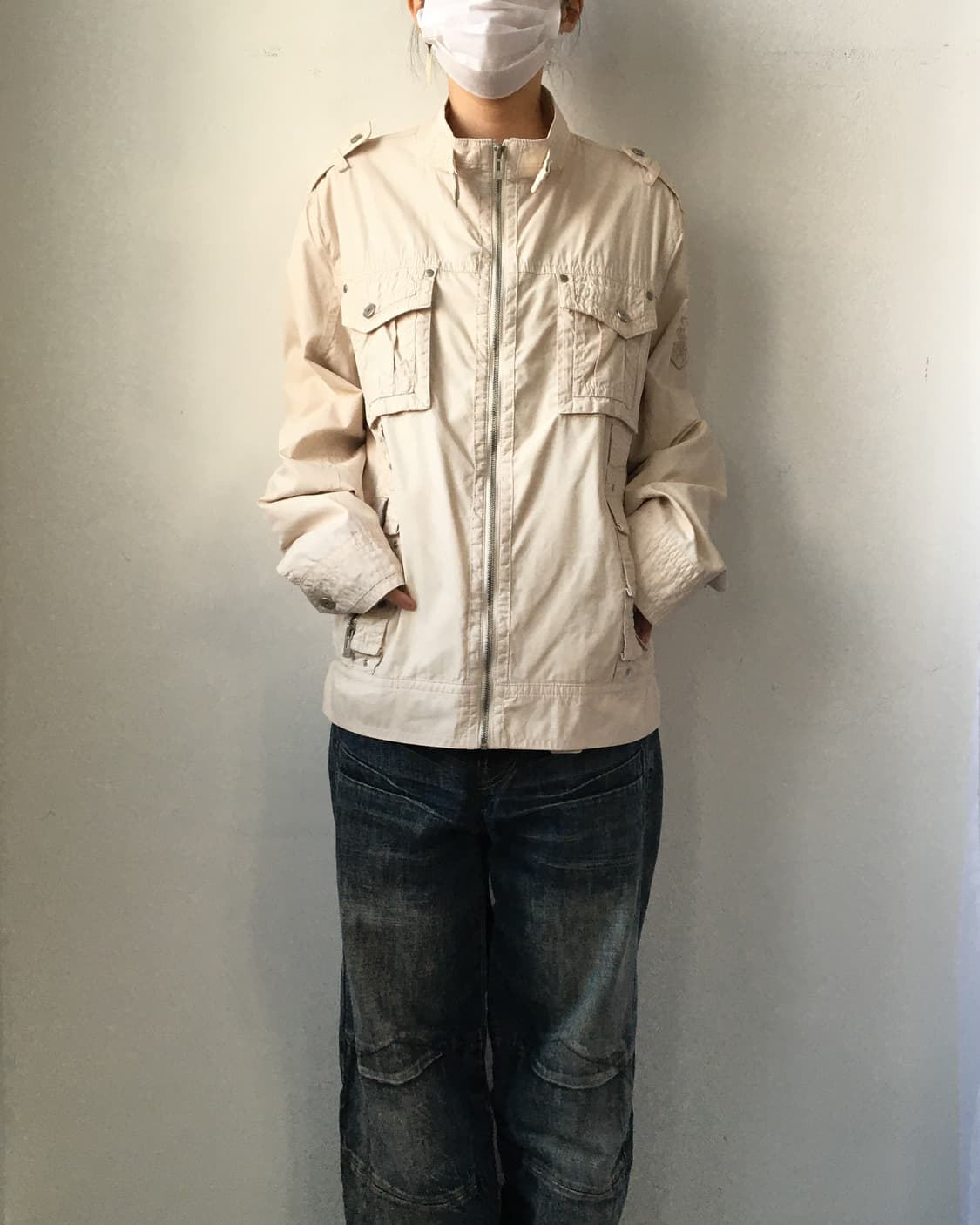 Pocket point high neck jacket 상품이미지1