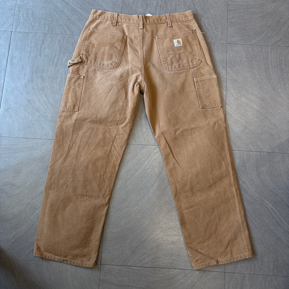 칼하트 정품 브라운 더블니 팬츠 바지 상품이미지6