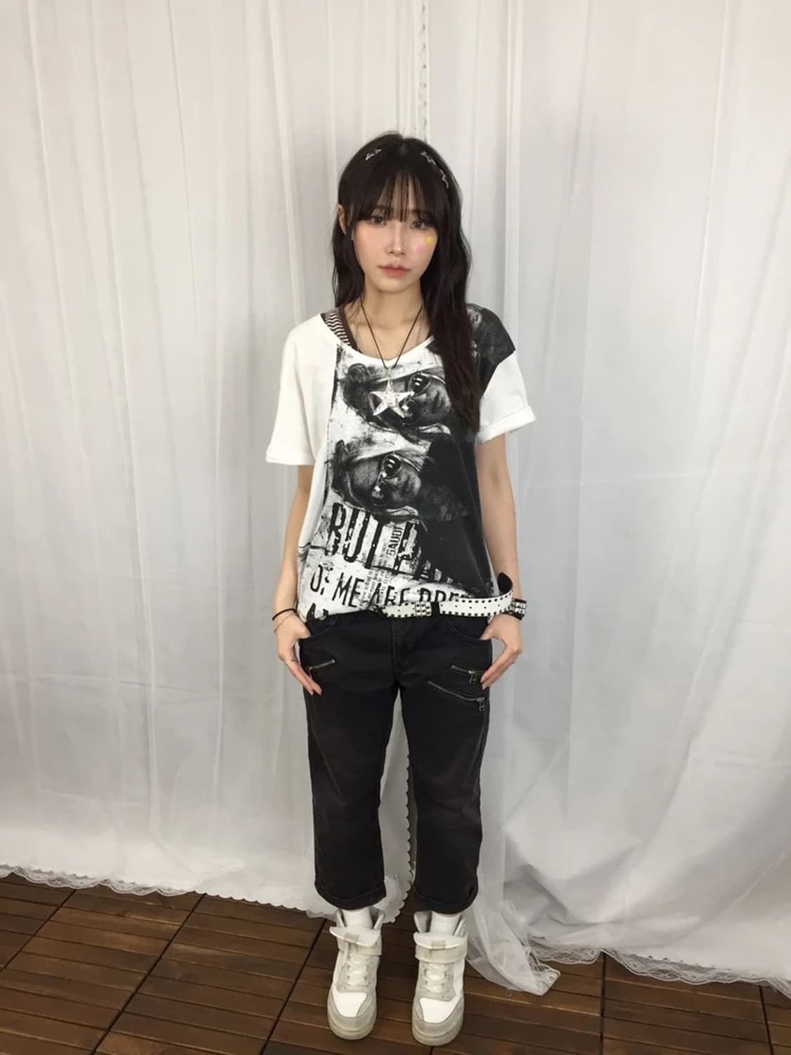 GAUDI Koala Graphic Tee White 상품이미지1