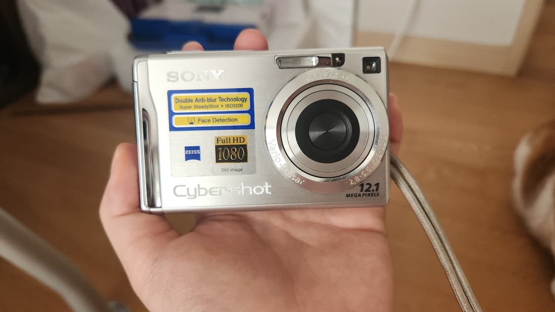 소니 사이버샷 DSC-W200 디지털 카메라 디카 부품용 상품이미지1