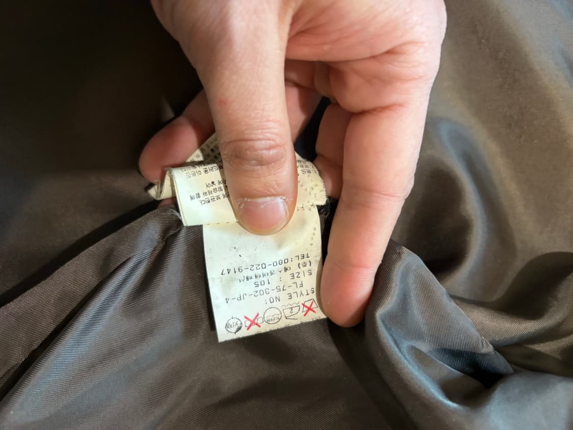 105) 00s 소가죽 A-2 레더 봄버 자켓 상품이미지8