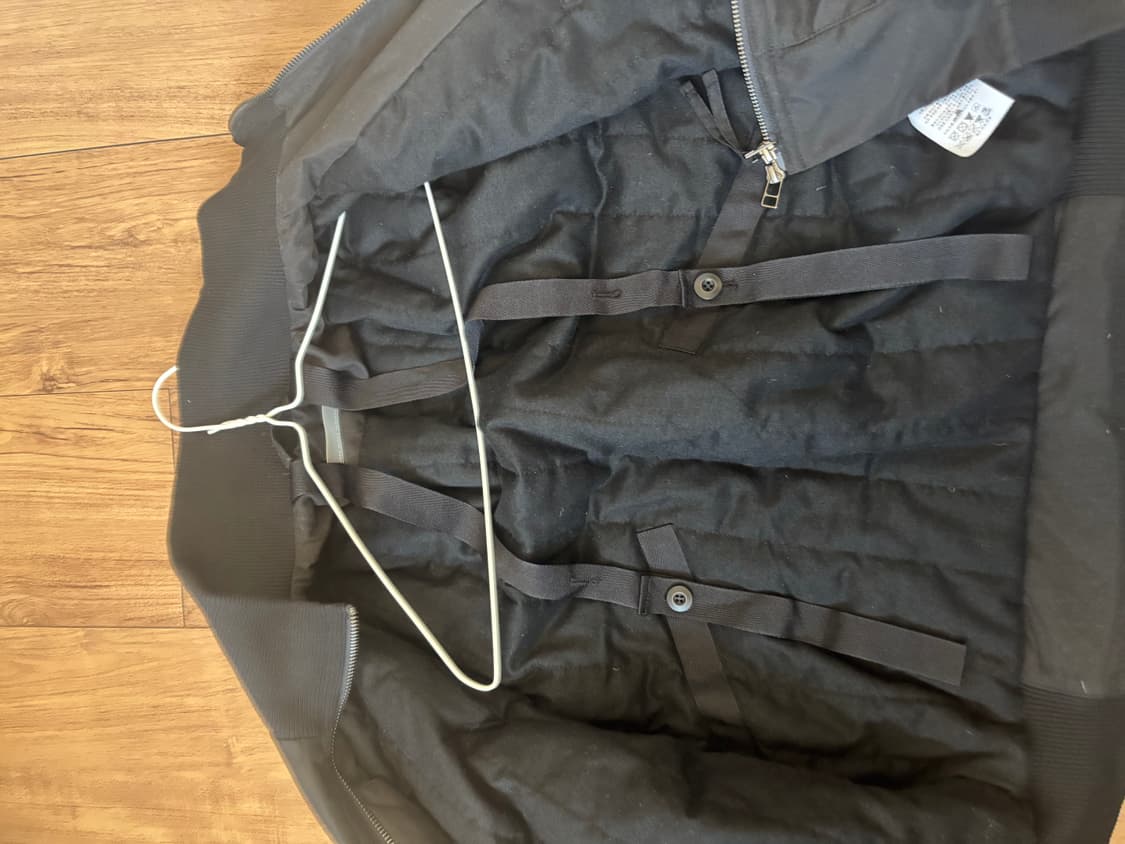 산산기어 봄버 자켓 블랙 상품이미지3