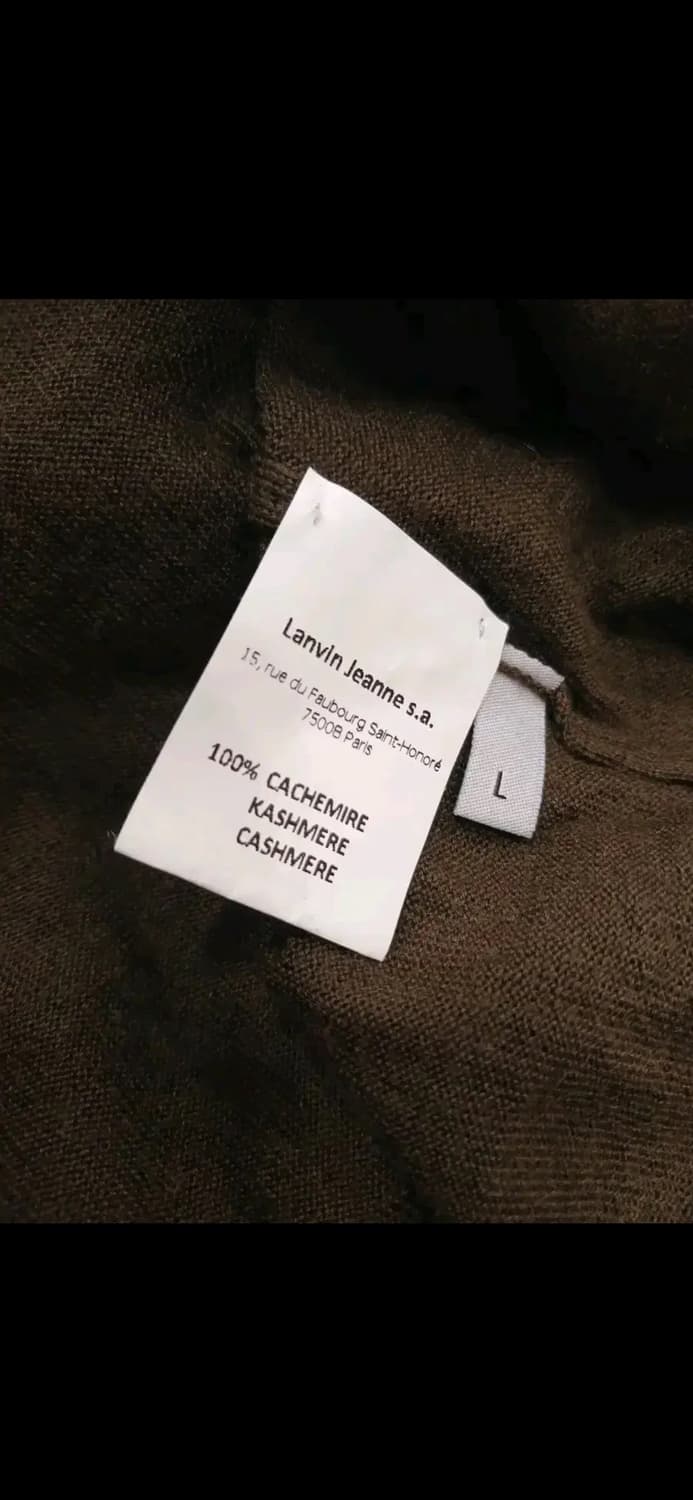 LANVIN CASHMERE CREWNECK KNIT 상품이미지7