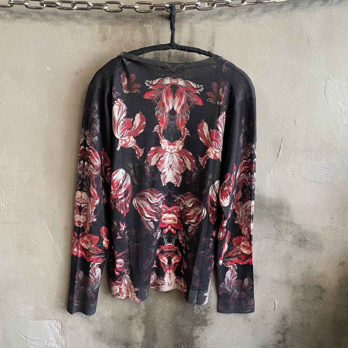 12aw 알렉산더 맥퀸 플로럴 니트 상품이미지9