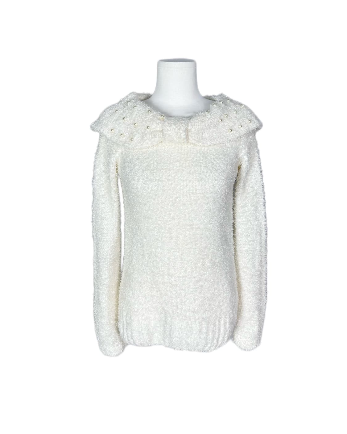 ribbon shape neck knit 상품이미지2