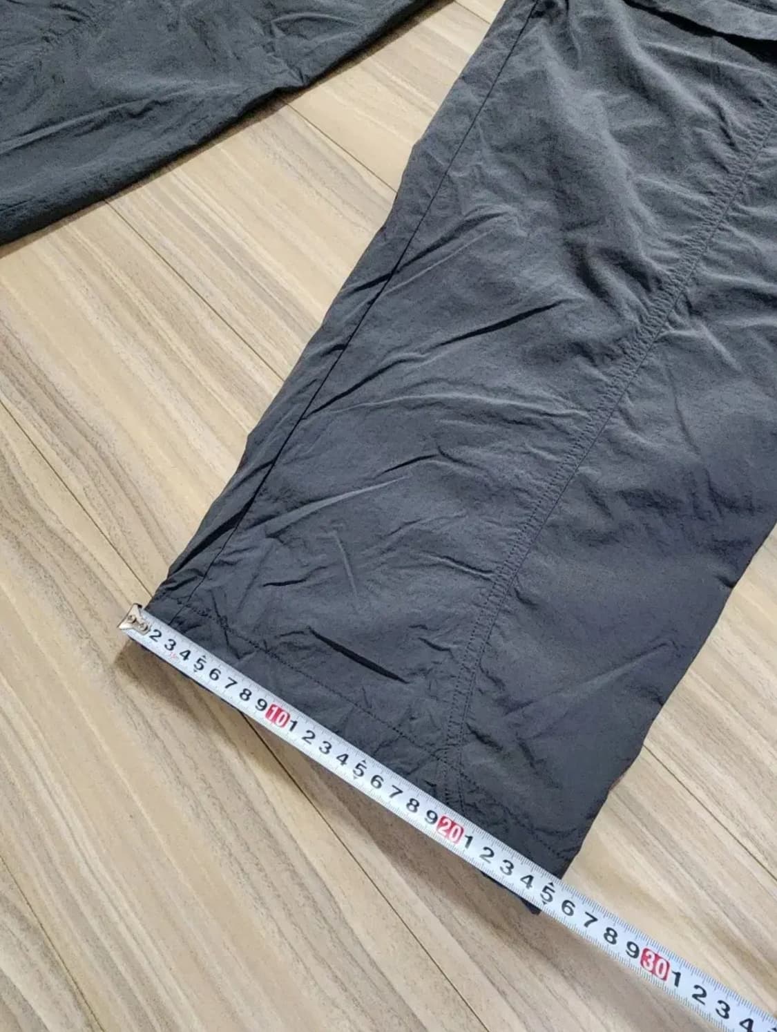 에잇세컨즈카고밴딩팬츠m사이즈나일론바지 상품이미지5
