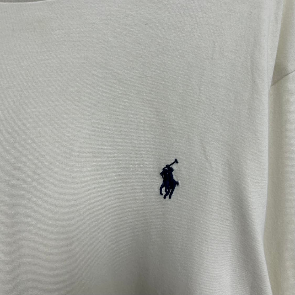 폴로 화이트 긴팔티[1650] 상품이미지6