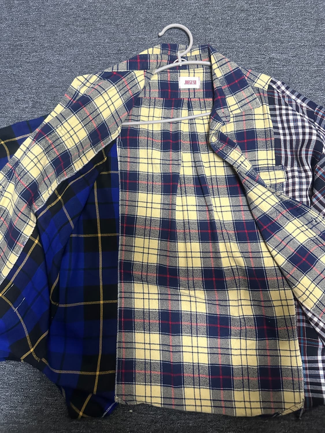 리빌드 바이 니들스 체크셔츠 L 상품이미지4