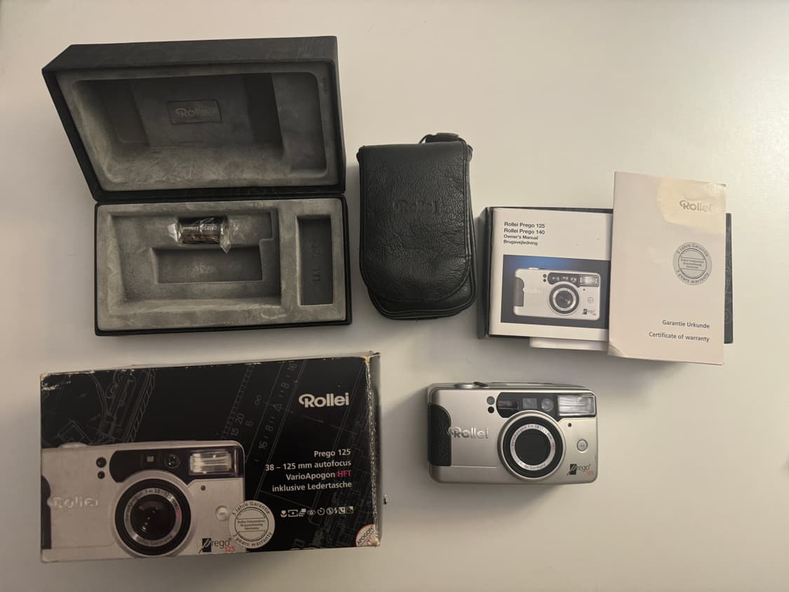 Rollei prego 125 롤라이 프레고 125 필름카메라 풀박스 상품이미지2
