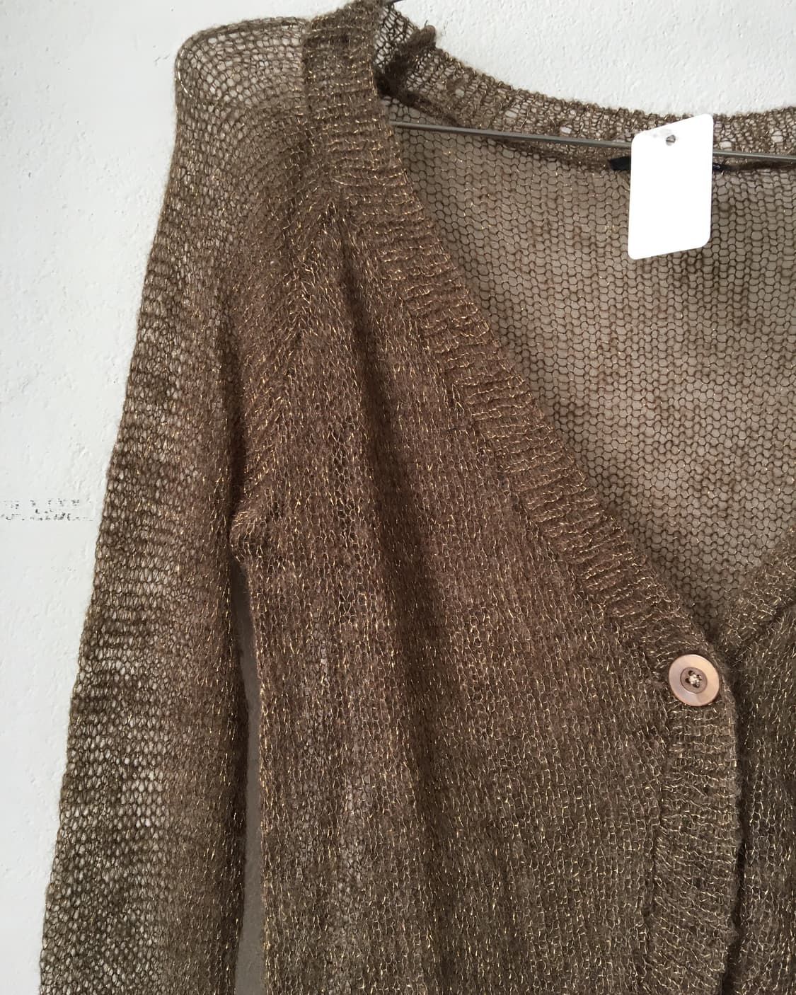 Woolen knit cardigan 상품이미지3