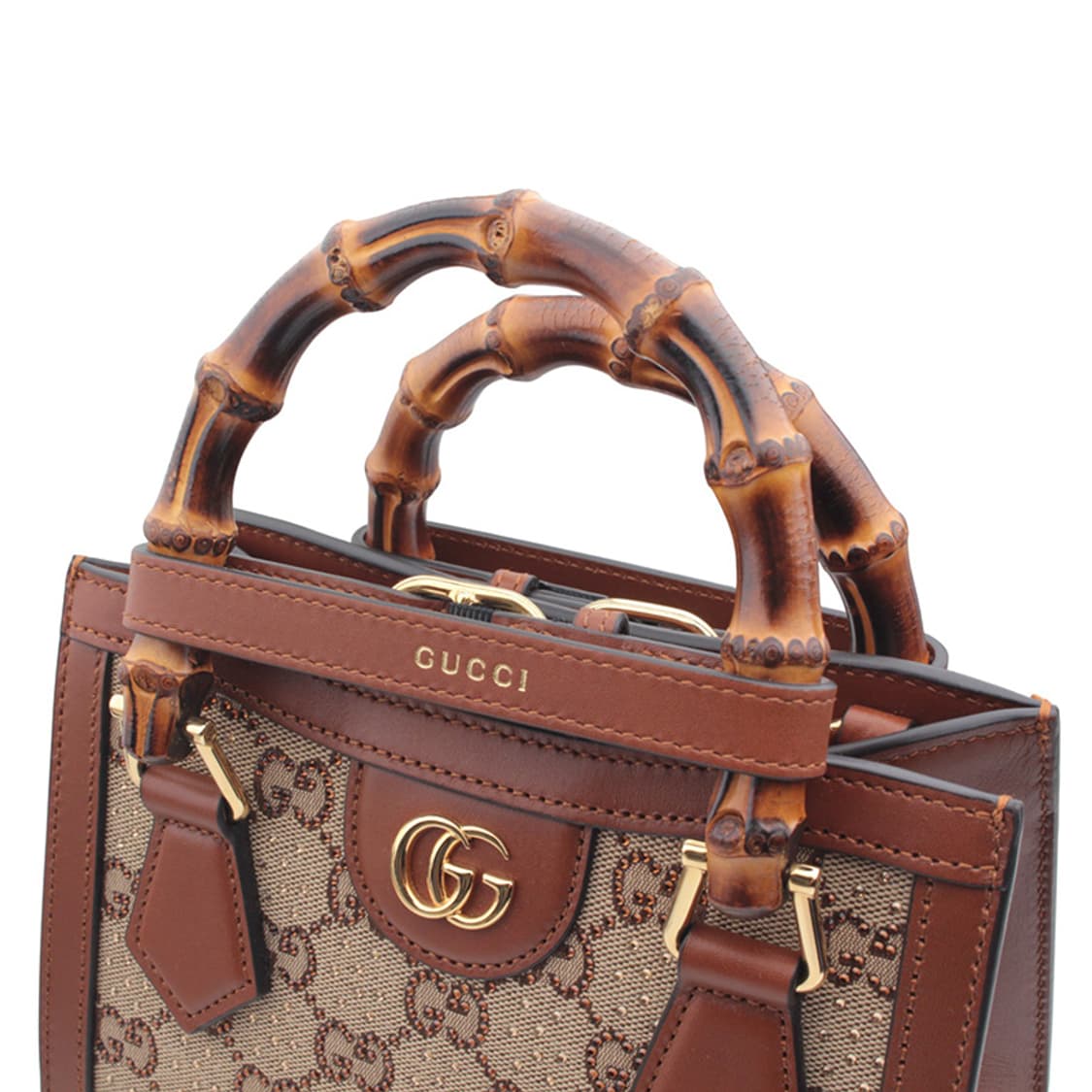 구찌 미니 뱀부 토트 겸 크로스백 한정판 상품이미지7