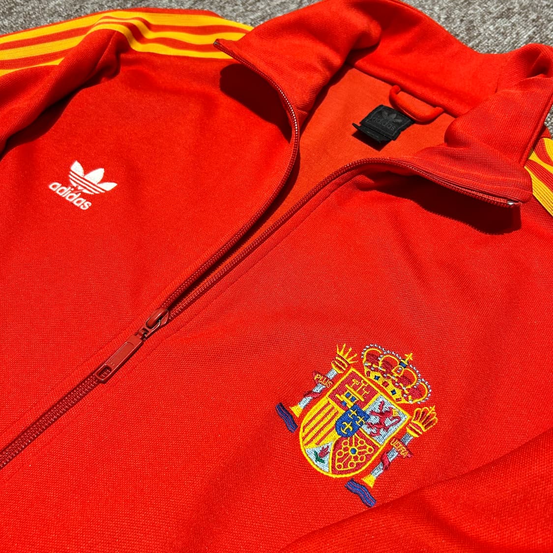 S) 아디다스 스페인 국대 져지 트랙탑 집업 상품이미지4