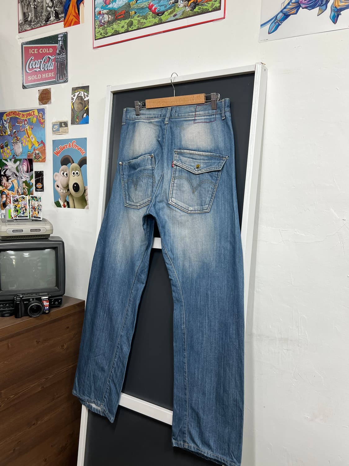 Levis 리바이스 엔지니어드 진스 부츠컷 루즈핏 데님 팬츠 상품이미지1