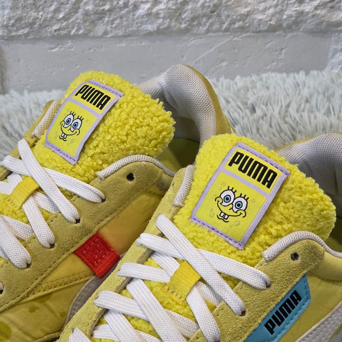 6a-4:푸마 x 스폰지밥 퓨처 라이더 옐로우 250mm 상품이미지2