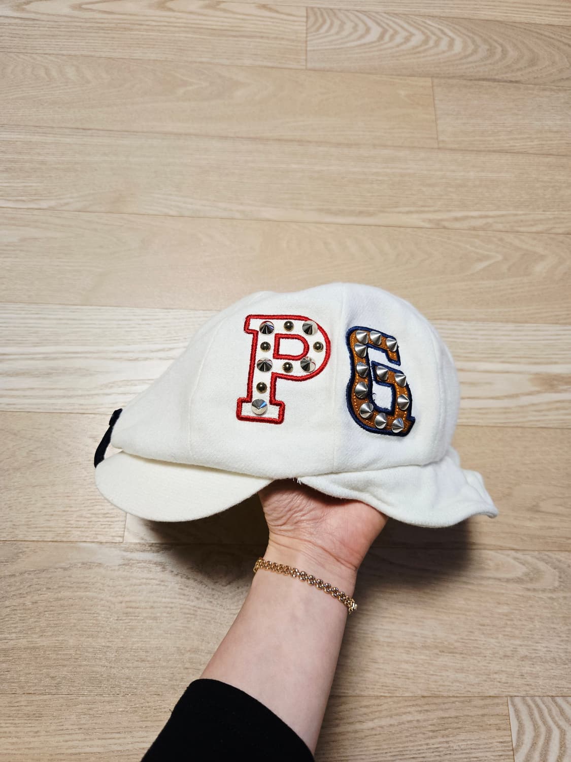 [56] 파리게이츠 여성 골프 밍크 모자 헌팅캡 상품이미지3