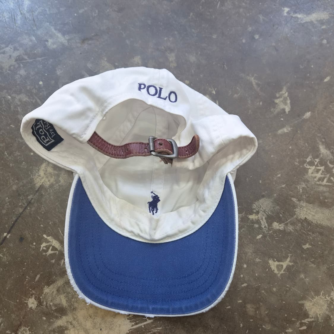 폴로 랄프로렌 빈티지 볼캡 메이드인 타이완 대만 상품이미지4