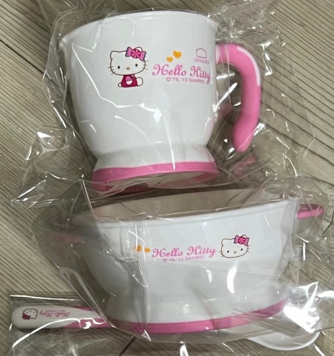 (새제품)락앤락X헬로키티 식기 세트 상품이미지1