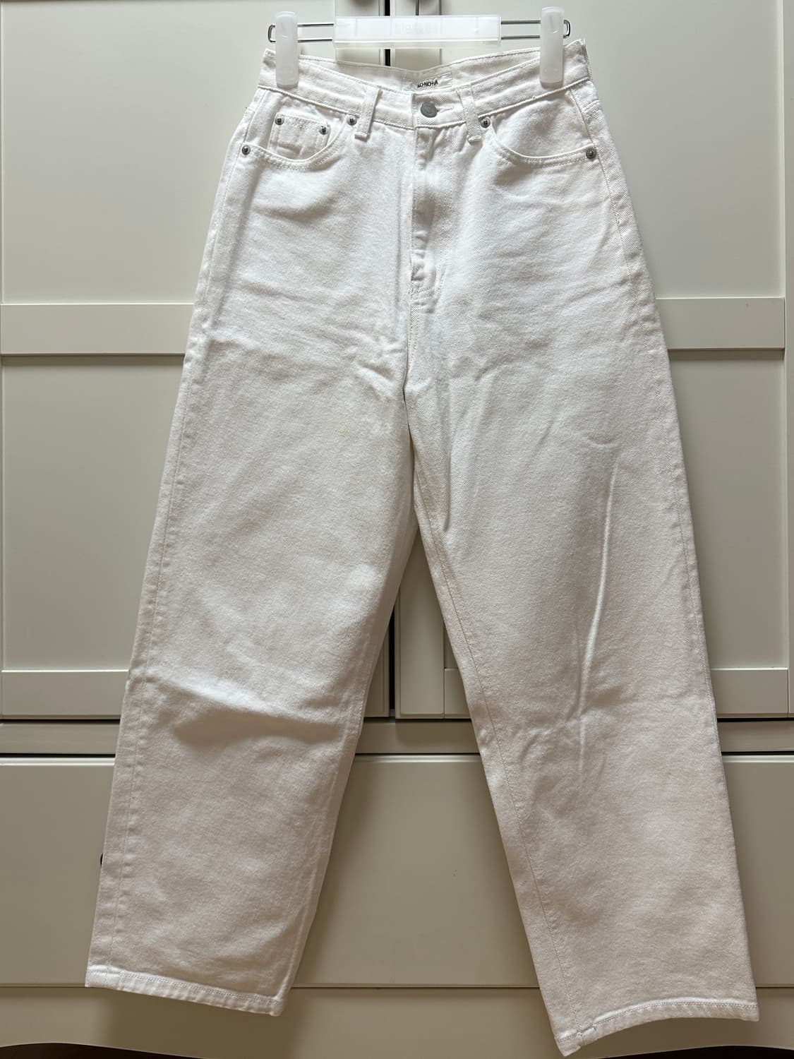 MONOHA 화이트 데님 상품이미지1