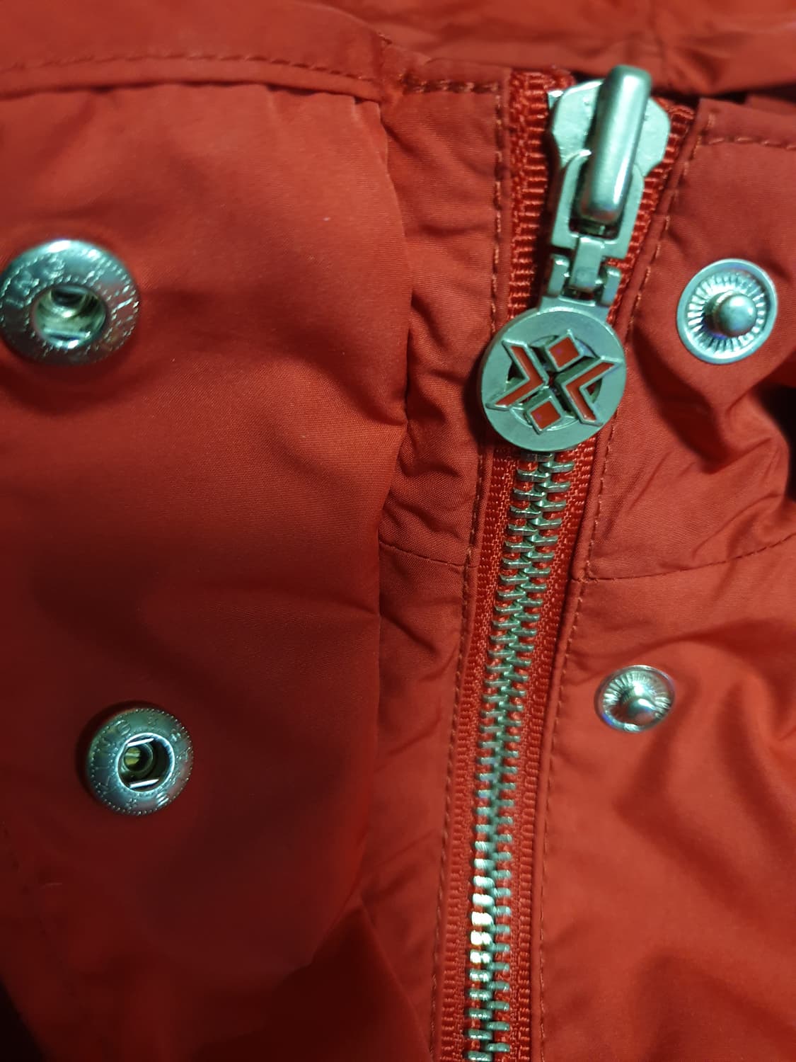 JDX 우먼 멀티포켓 어깨와펜 바람막이 점퍼 레드 (S) 상품이미지3