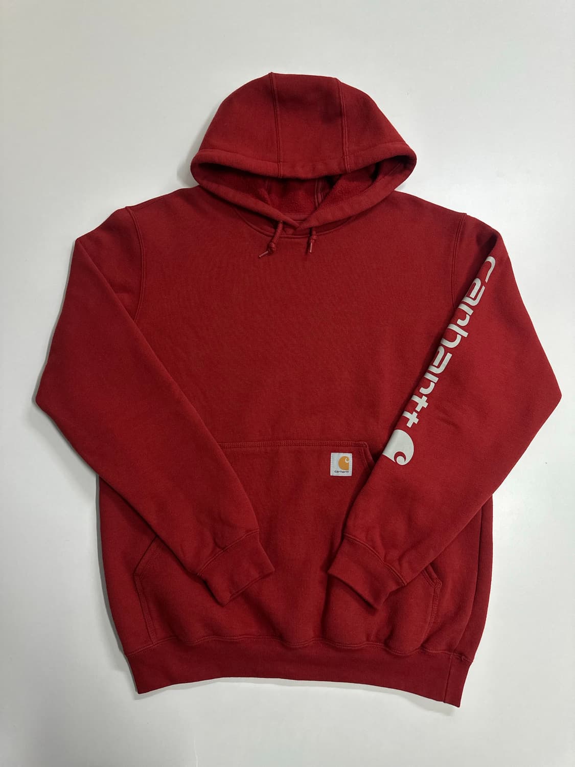 칼하트 빨간색 후드티 M 상품이미지1
