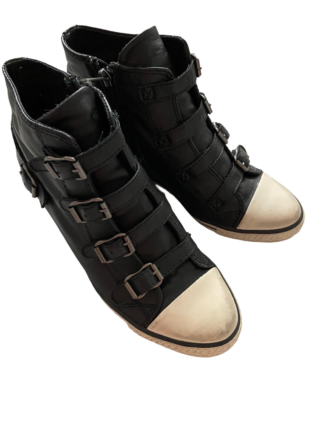 [아쉬 애쉬 (ASH)] 정품 가죽 웨지힐 스니커즈 (38사이즈) 상품이미지6