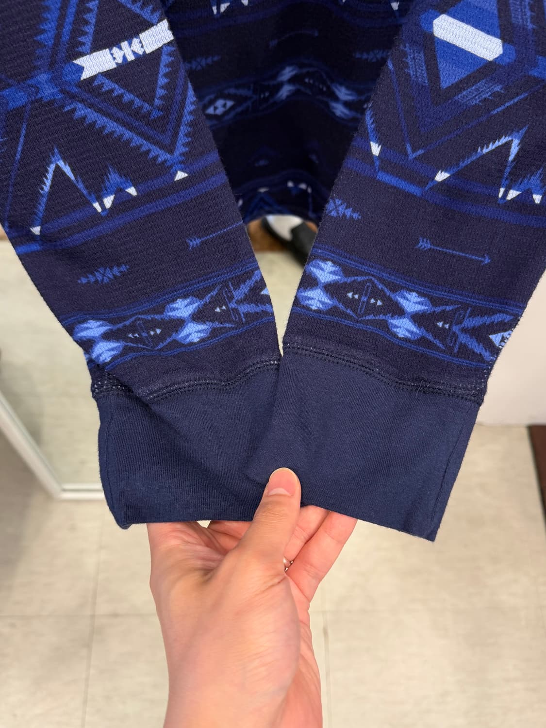 Polo ralph lauren 폴로 랄프로렌 써멀 와플 나바호 롱슬리브 상품이미지4