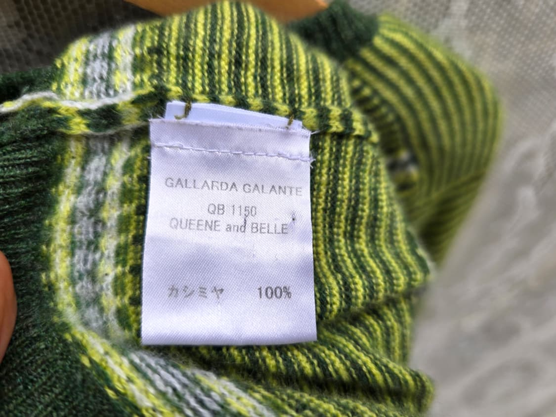 퀸엔벨 캐시미어 100% 스코틀랜드산 상품이미지6